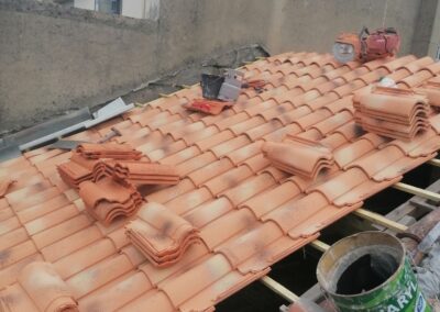 Toiture en tuiles rénovée à Blanquefort
