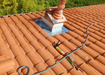 Pose de tuiles mécaniques sur maison individuelle à Blanquefort