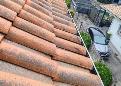 Toiture en tuiles rénovée à Blanquefort