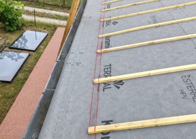 Toiture en tuiles rénovée à Blanquefort